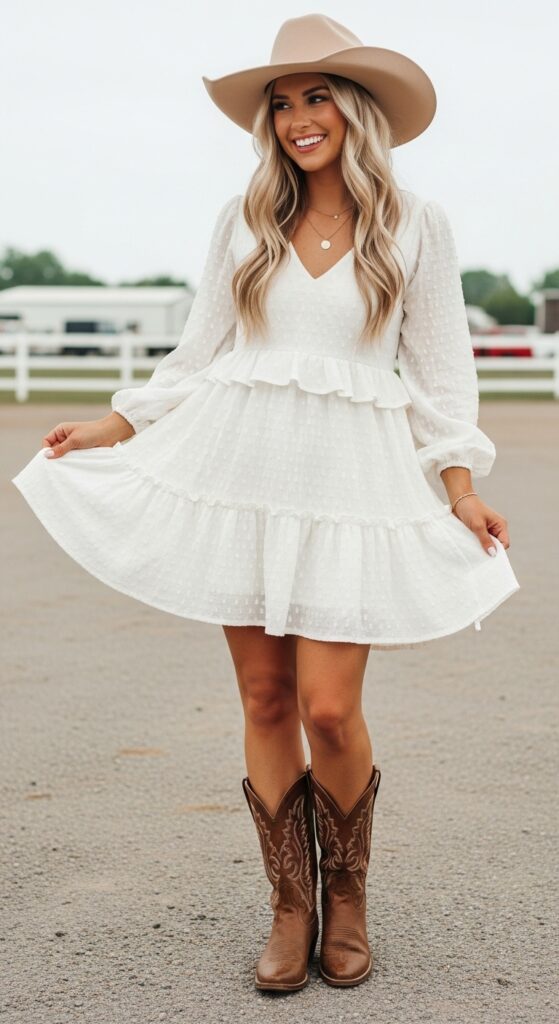 Tiered Ruffle Dress