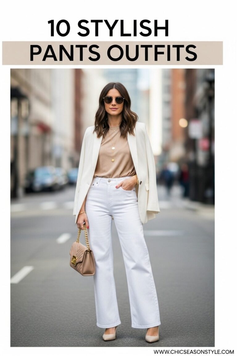 White Pants Outfit Stylish Occasion Tips