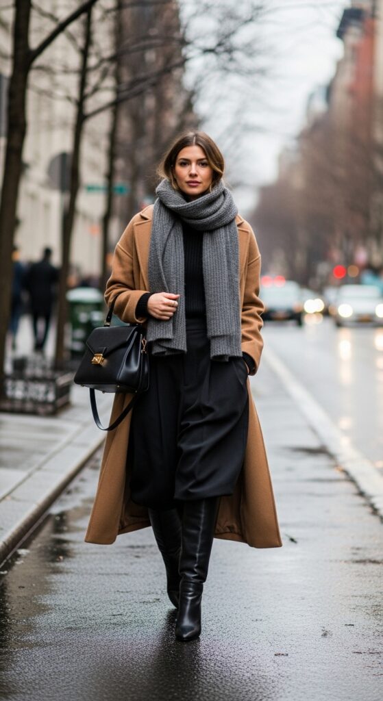12 Fresh Baggy Pants Outfits for Comfort and Style 18 Winter Coat and Layers