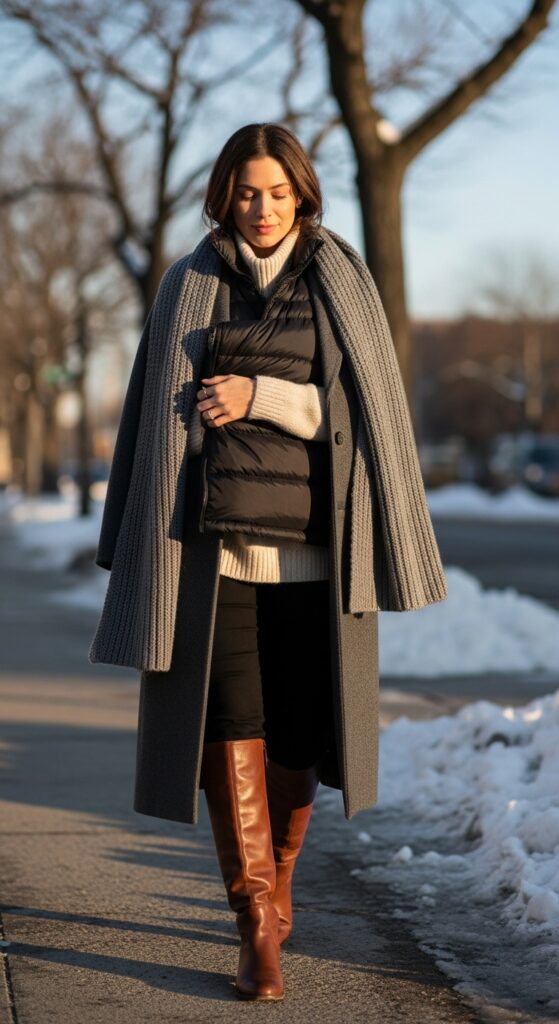 Winter Vest under Coat