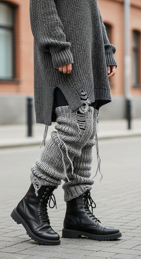 Leg Warmers Over Boots