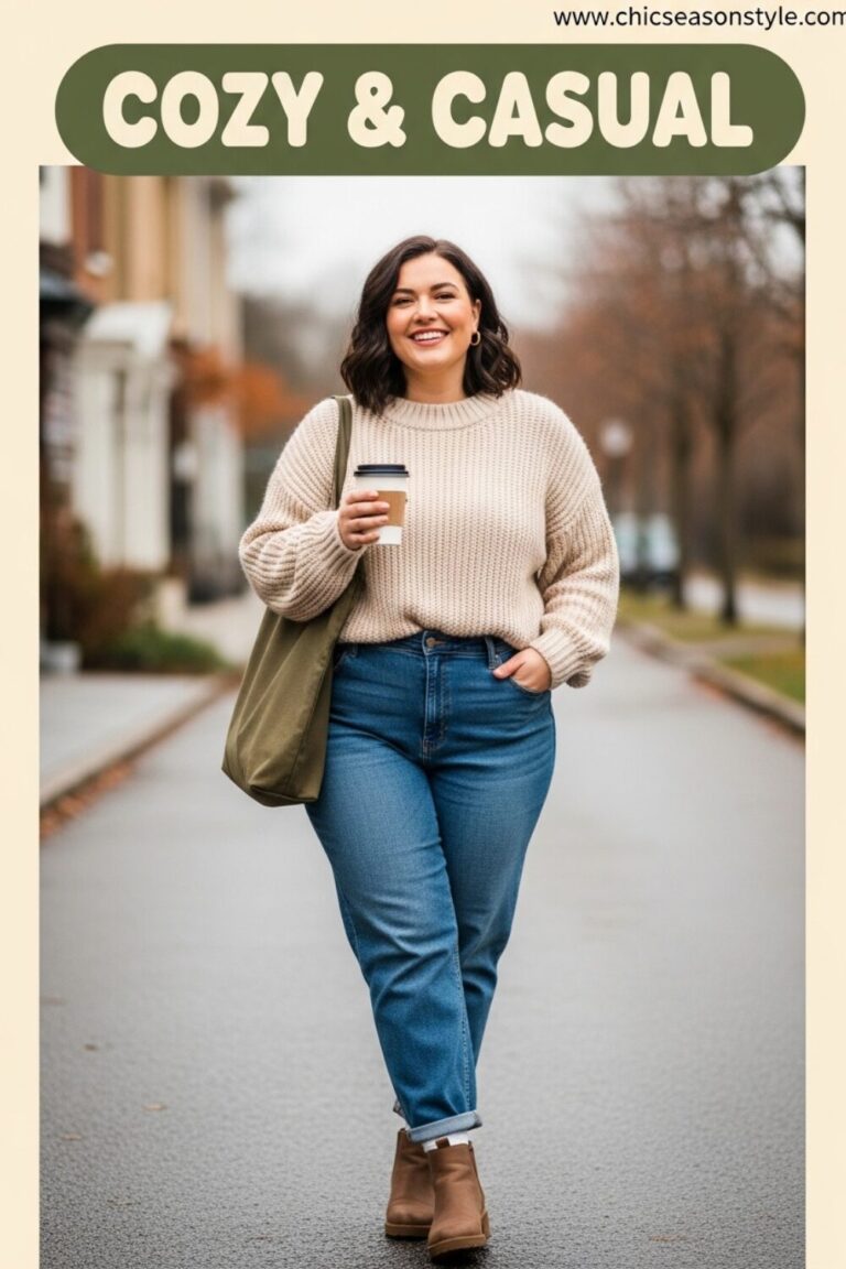 Plus Size Casual Winter Outfits 11 Cozy & Easy Looks