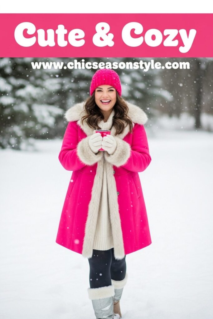 12 Plus Size Cute Winter Outfits That Curvy Women Love 1 Plus Size Cute Winter Outfits 12 Adorable & Cozy Looks