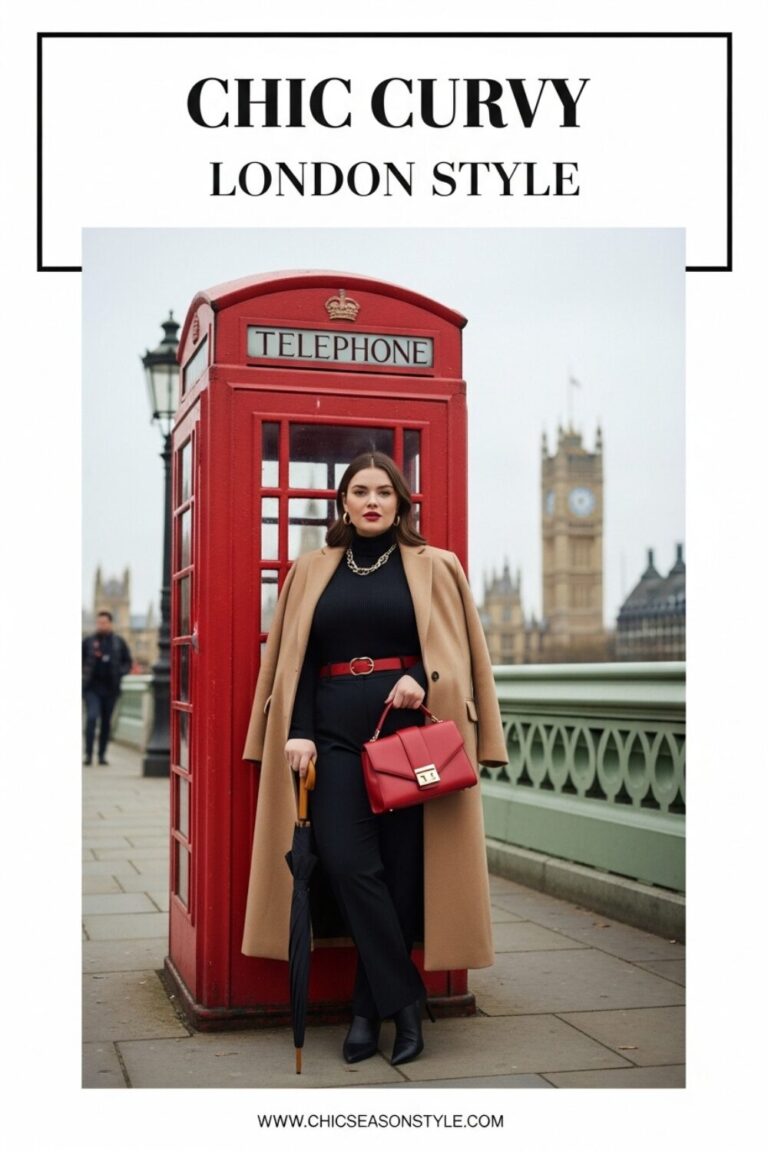 Plus Size London Winter Outfits 15 Chic Travel Looks