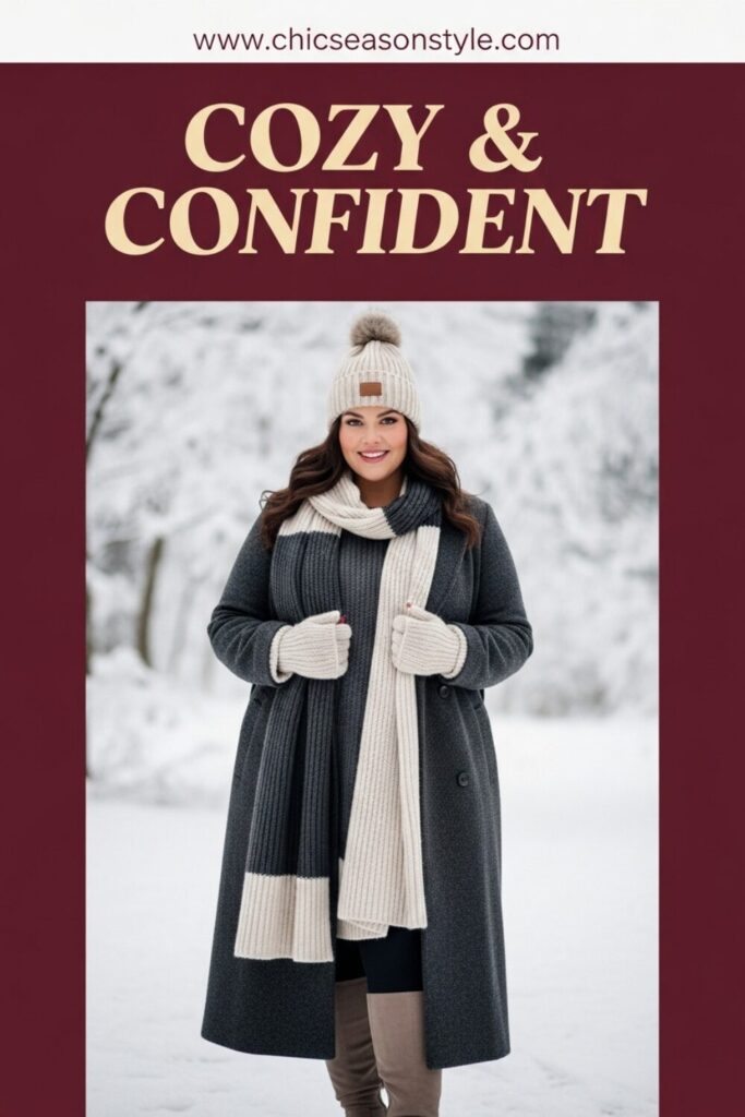 12 Plus Size Winter Fashion Outfits That Curvy Women Love 1 Plus Size Winter Fashion Outfits 12 Cozy & Stylish Looks