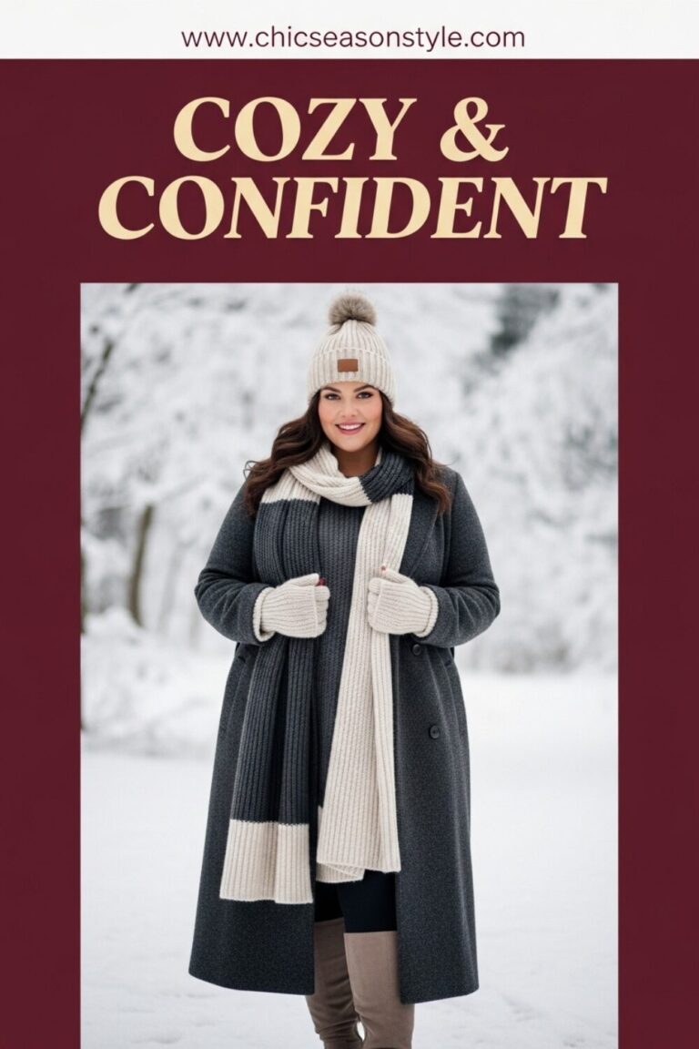 Plus Size Winter Fashion Outfits 12 Cozy & Stylish Looks