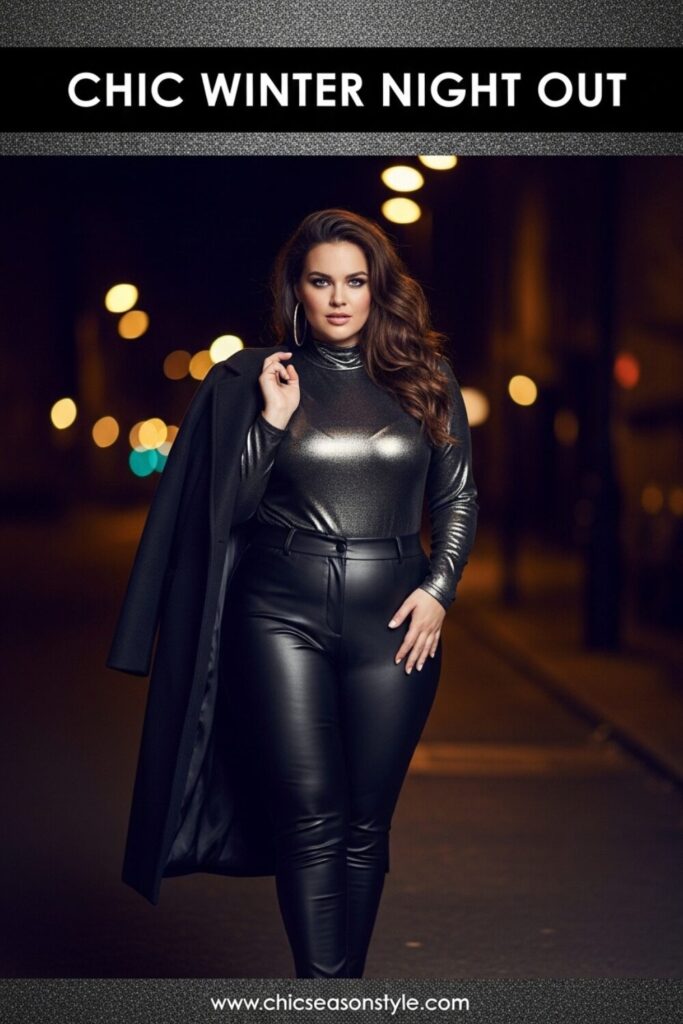 12 Plus Size Winter Going Out Outfits Curvy Women Love 1 Plus Size Winter Going Out Outfits 12 Stunning Night Looks