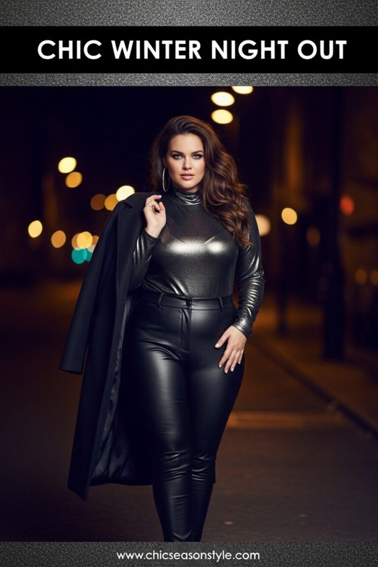 12 Plus Size Winter Going Out Outfits Curvy Women Love 14 Plus Size Winter Going Out Outfits 12 Stunning Night Looks
