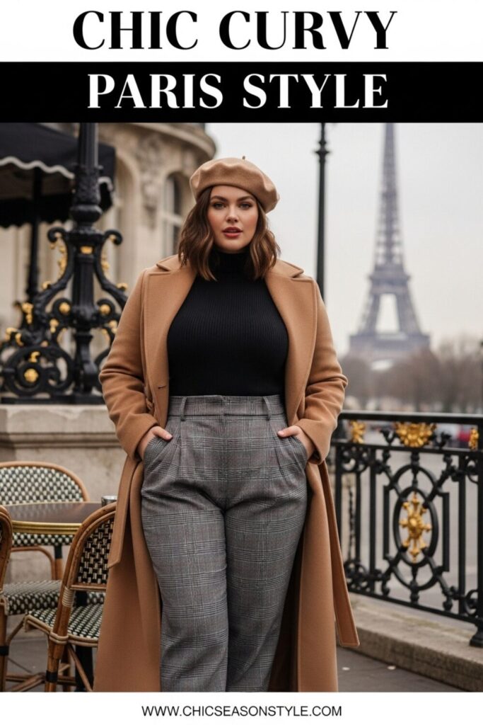 12 Plus Size Winter Paris Outfits That Curvy Women Love 1 Plus Size Winter Paris Outfits 12 Effortlessly Chic Looks