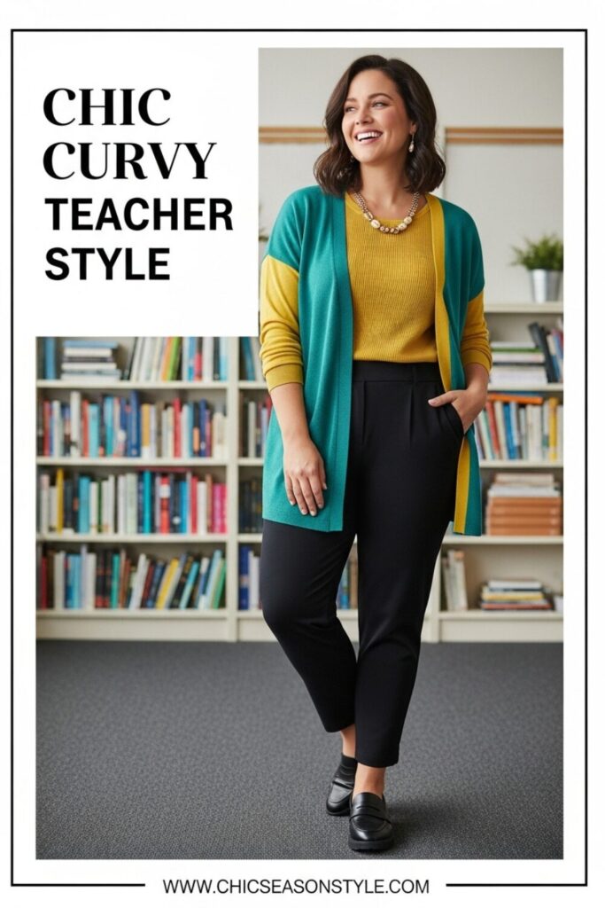 Plus Size Winter Teacher Outfits 12 Cozy & Chic Looks