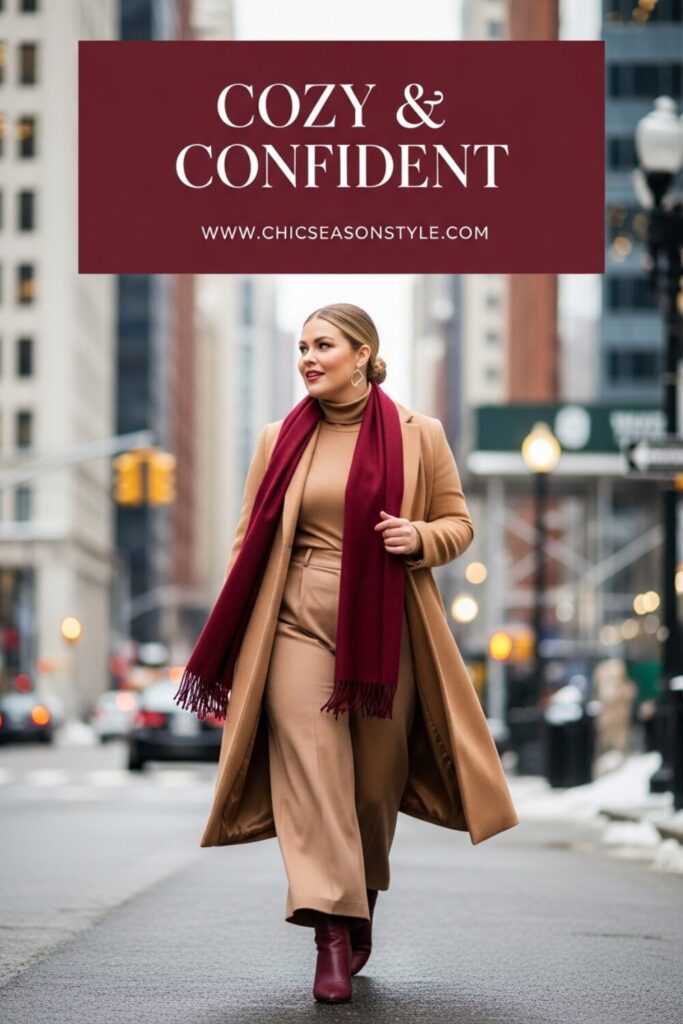 12 Plus Size Winter Work Outfits That Curvy Women Love 1 Plus Size Winter Work Outfits 12 Cozy & Professional Looks