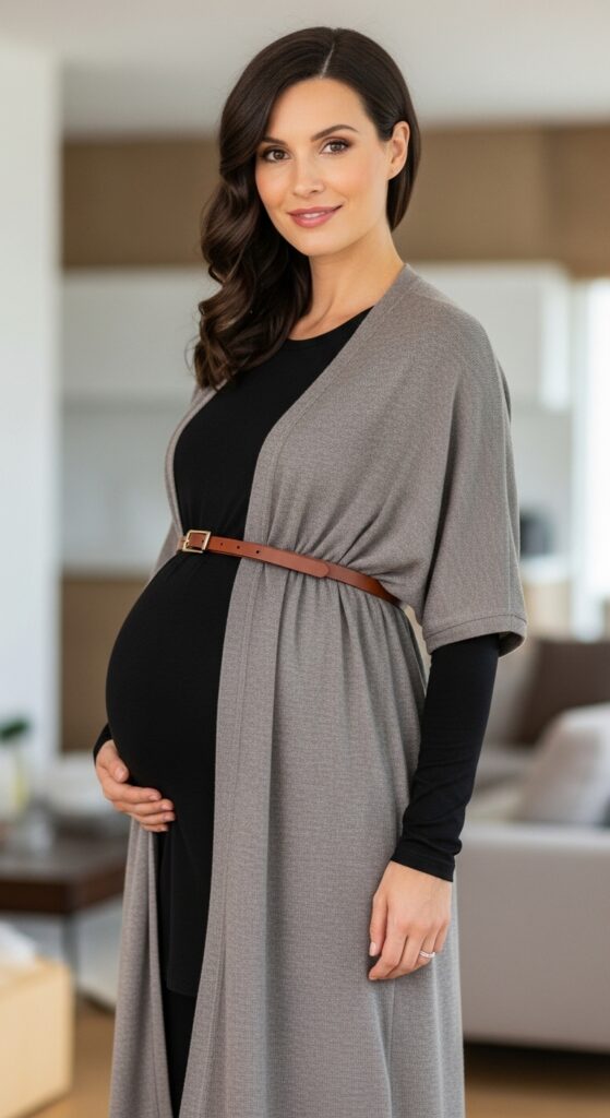 The Belt-Above-the-Bump Styling