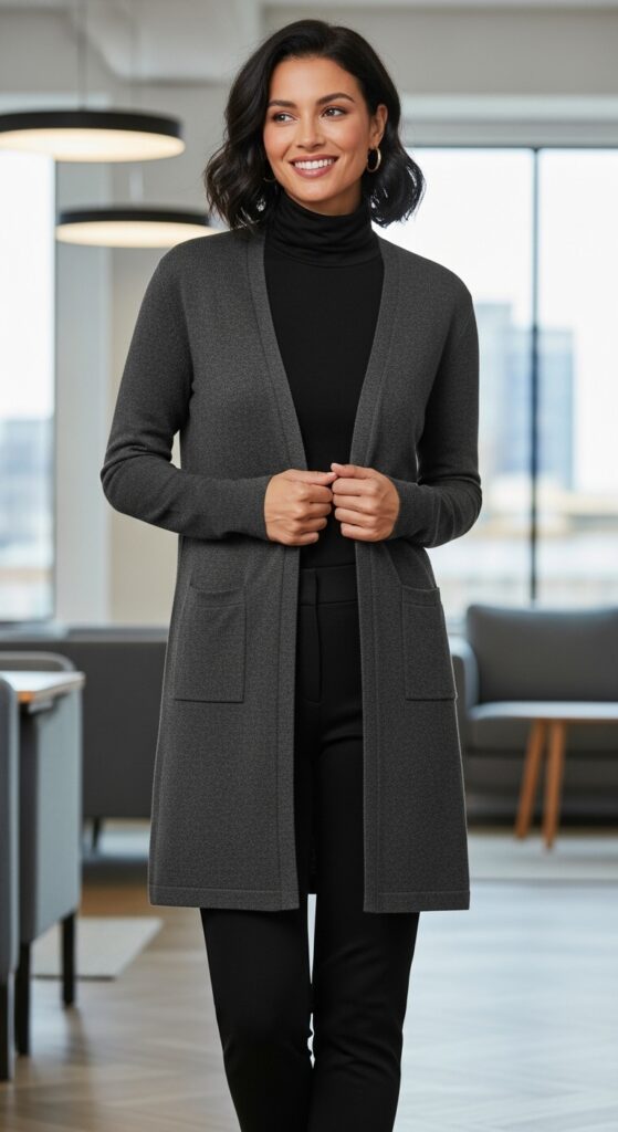 11 Plus Size Casual Winter Outfits That Curvy Women Love 8 The Ponte Pant Perfection