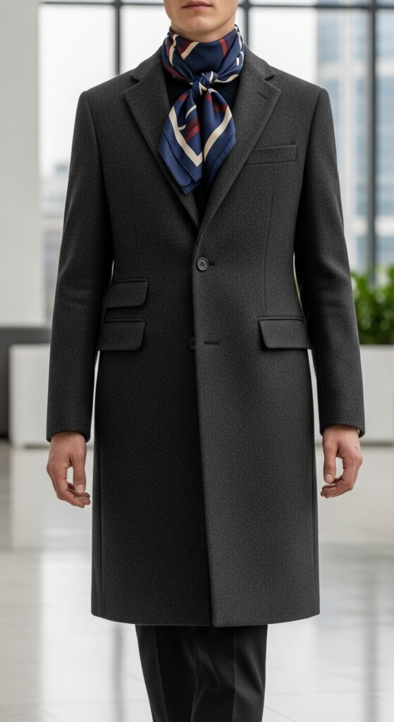 12 Plus Size Winter Corporate Outfits Curvy Women Love 11 The Scarf and Tailored Coat Duo