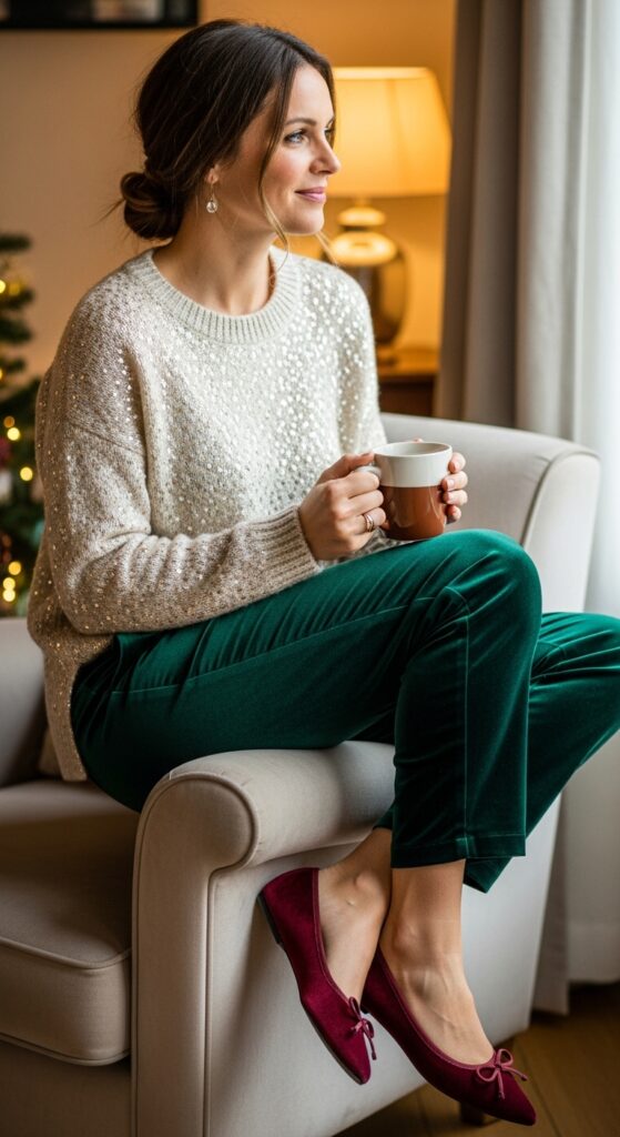 12 Plus Size Cute Winter Outfits That Curvy Women Love 16 The Sparkly Sweater