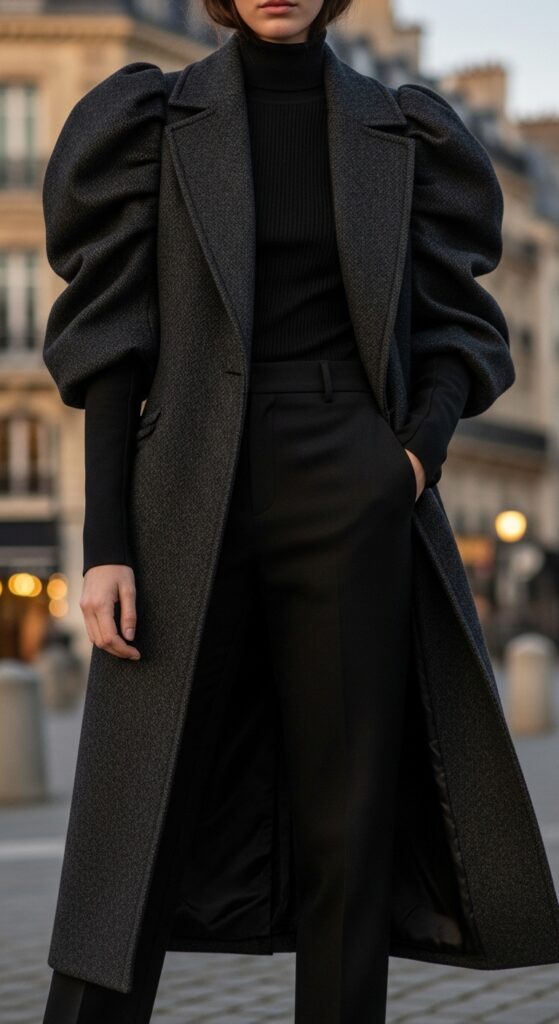 The Statement Sleeve Coat