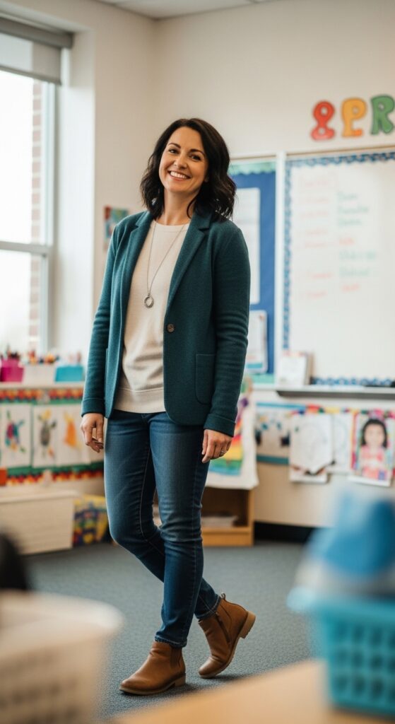 The Sweater Blazer Uniform