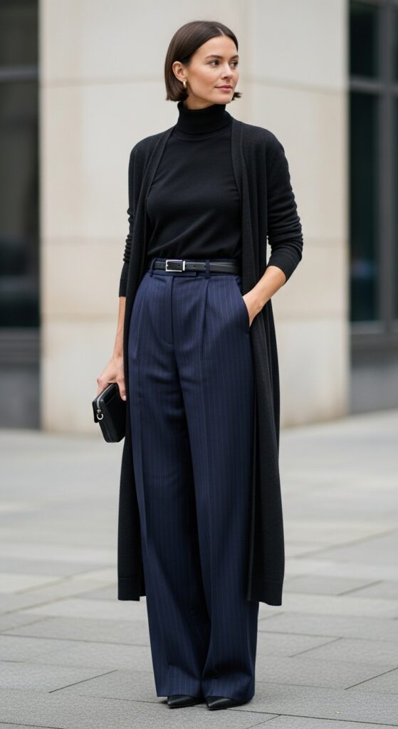 12 Plus Size Winter Fashion Outfits That Curvy Women Love 6 The Tailored Trousers Magic