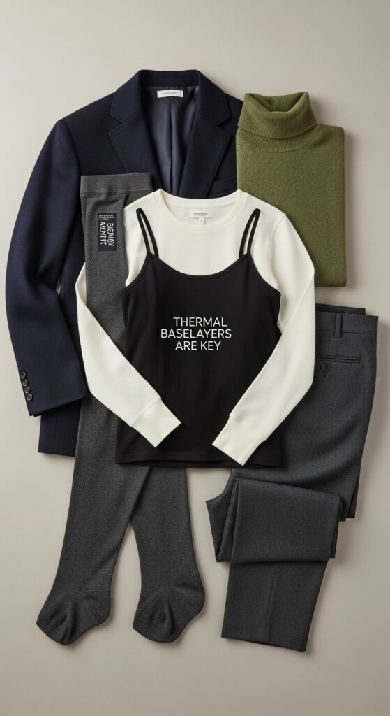 15 Plus Size London Winter Outfits That Curvy Women Love 13 Thermal Baselayers are Key