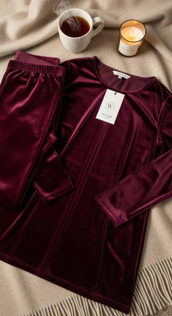 12 Plus Size Winter Legging Outfits Curvy Women Love 9 Velvet Leggings and a Velvet Tunic